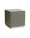 TAURA SQUARE SIDE TABLE/STOOL  46 CM