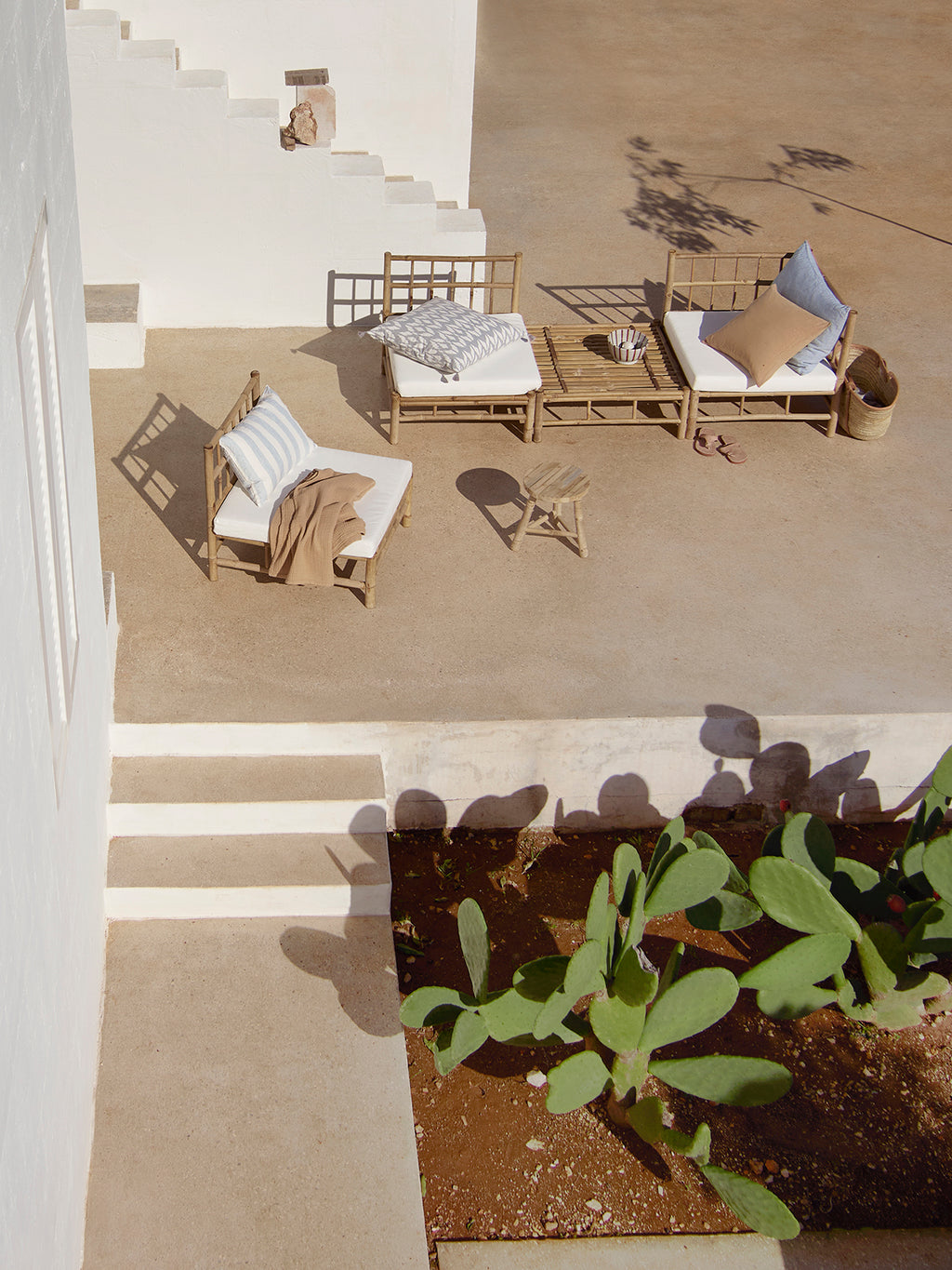 BAMBOO MODULE | WHITE, SAND, GREY or BLACK CUSHION