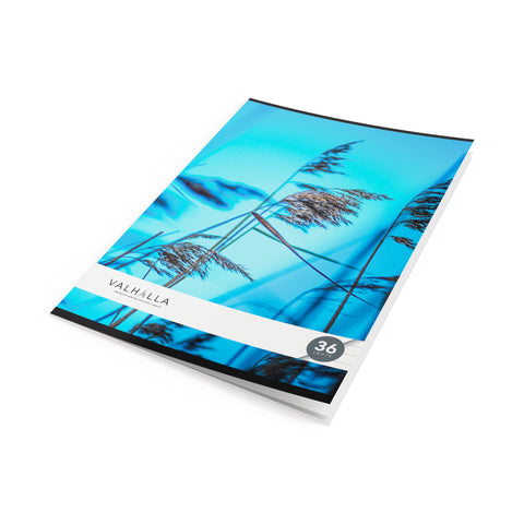 Booklet 36 sheets lined, Indigo Love